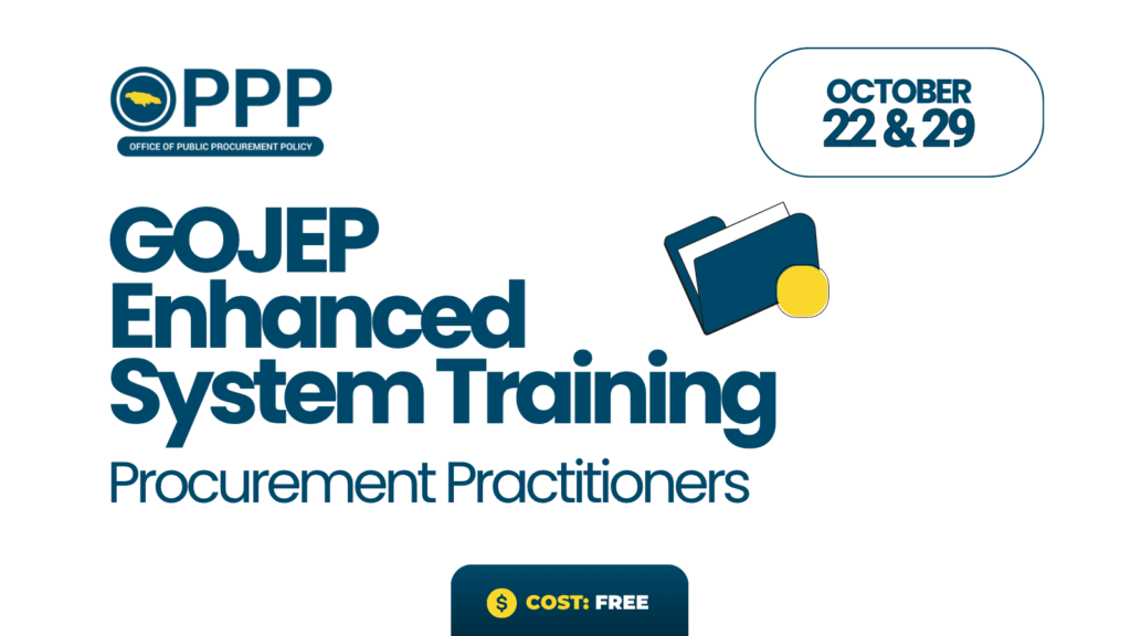 GOJEP Enhanced System Training- Procurement Practitioners